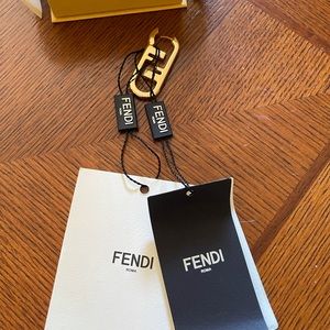 Fendi single earring